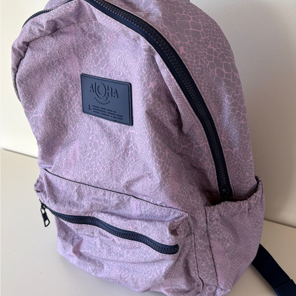 ALOHA Collection Lavender Python Backpack - Picture 2 of 5